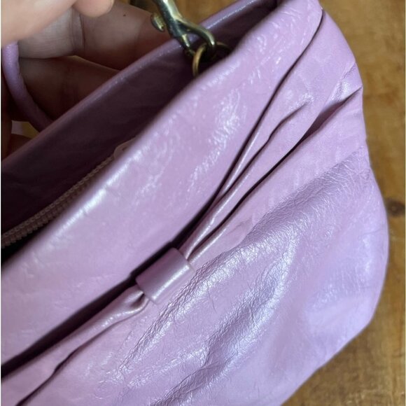 2/40$ LEATHER Vintage barbie Pink Bag cross body bag - Picture 2 of 9